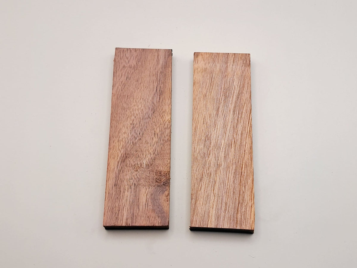 Walnut Knife Scales – Natural Wood Handle Scales for Knife Making