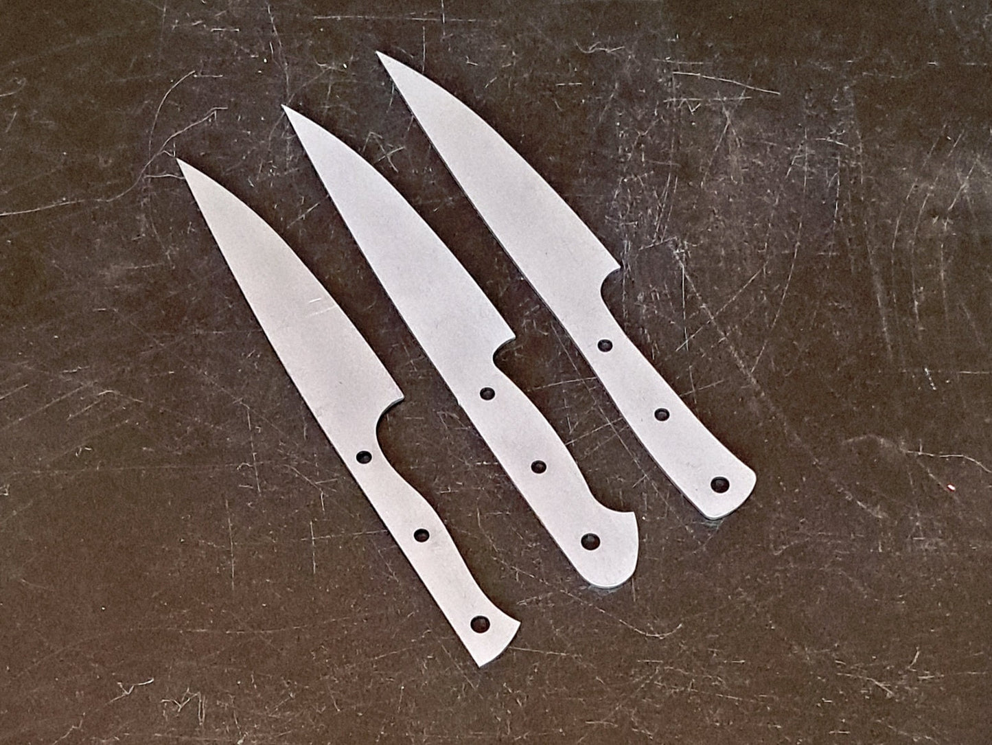Utility Knife Blade Blank (Unfinished): Stainless or High Carbon Steel, DIY Kitchen Knife