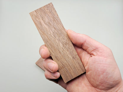 Walnut Knife Scales: Handmade Exotic Hardwood Handle Blanks