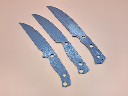 7 Inch Wharncliffe Knife Blank (Unfinished): DIY High Carbon or Stainless Steel Blade