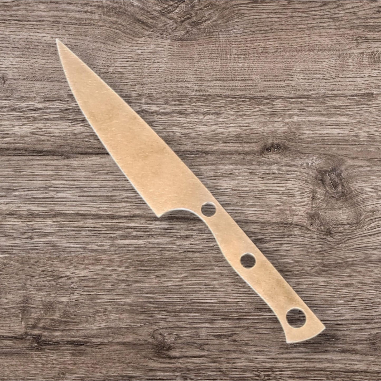 Small Paring Knife Blade Blank (Unfinished): Nitro-V Stainless, DIY Kitchen Knife Making