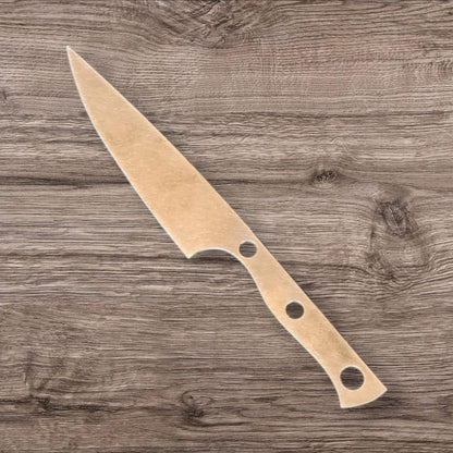 Small Paring Knife Blade Blank (Unfinished): Nitro-V Stainless, DIY Kitchen Knife Making