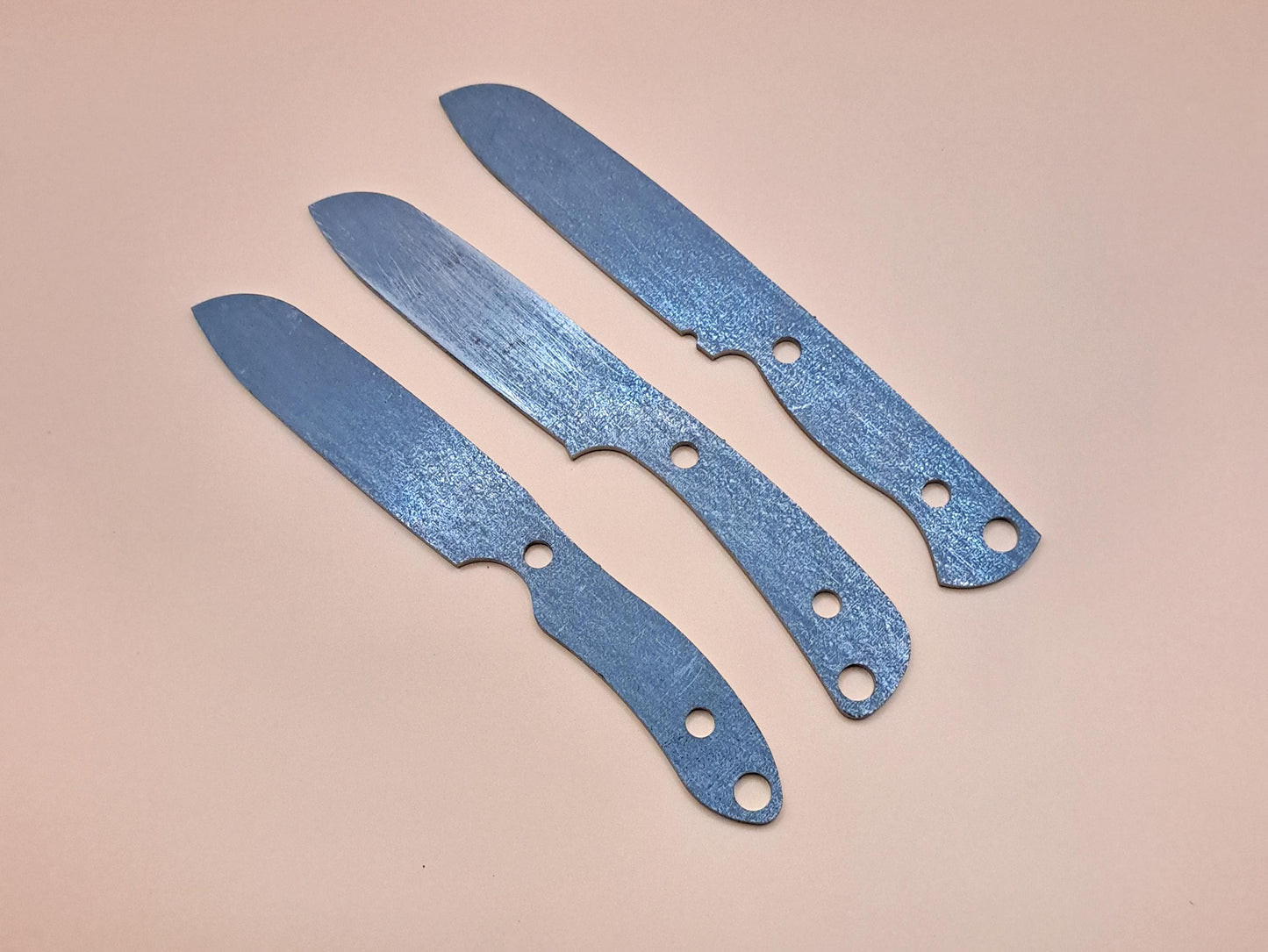 7 Inch Sheepsfoot Knife Blank (Unfinished): High Carbon or Stainless Steel, DIY Blade