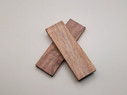 Walnut Knife Scales: Handmade Exotic Hardwood Handle Blanks