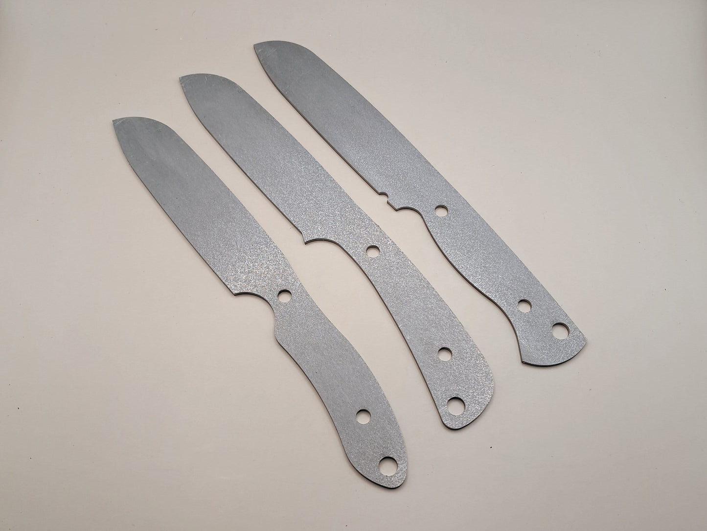 9 Inch Sheepsfoot Knife Blank (Unfinished): High Carbon or Stainless Steel, DIY Blade