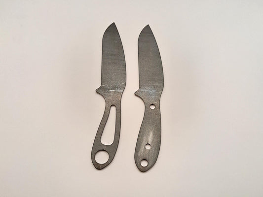 Survival EDC Knife Blank (Unfinished): High Carbon or Stainless Steel,  DIY Knife Making
