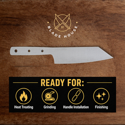Bunka Maker Ready Blade Blank – 1084, 80CrV2 or AEB-L Steel