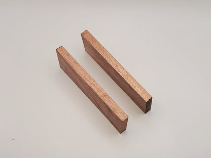 Walnut Knife Scales: Handmade Exotic Hardwood Handle Blanks