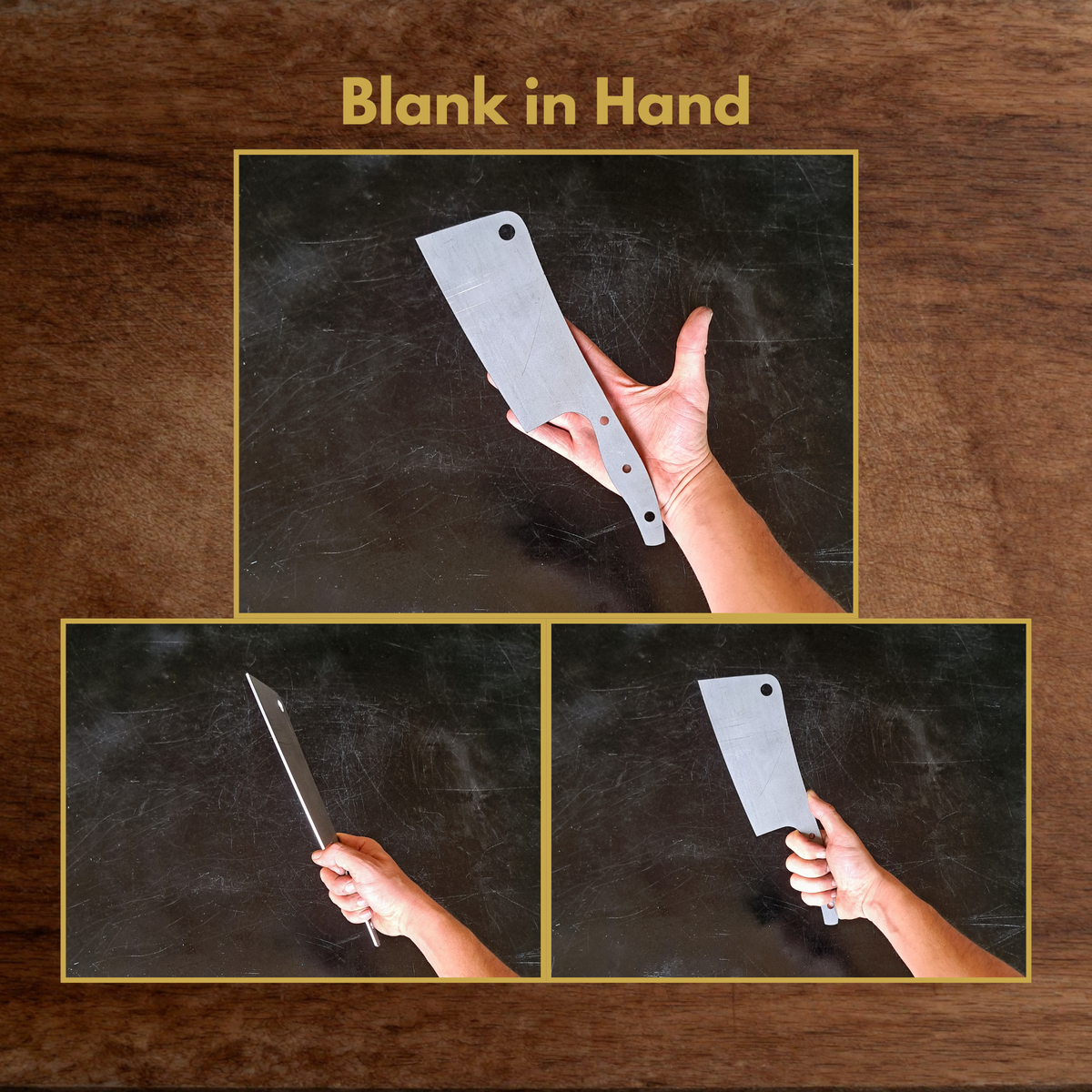 Cleaver Maker Ready Blade Blank – 1084, 80CrV2 or AEB-L Steel