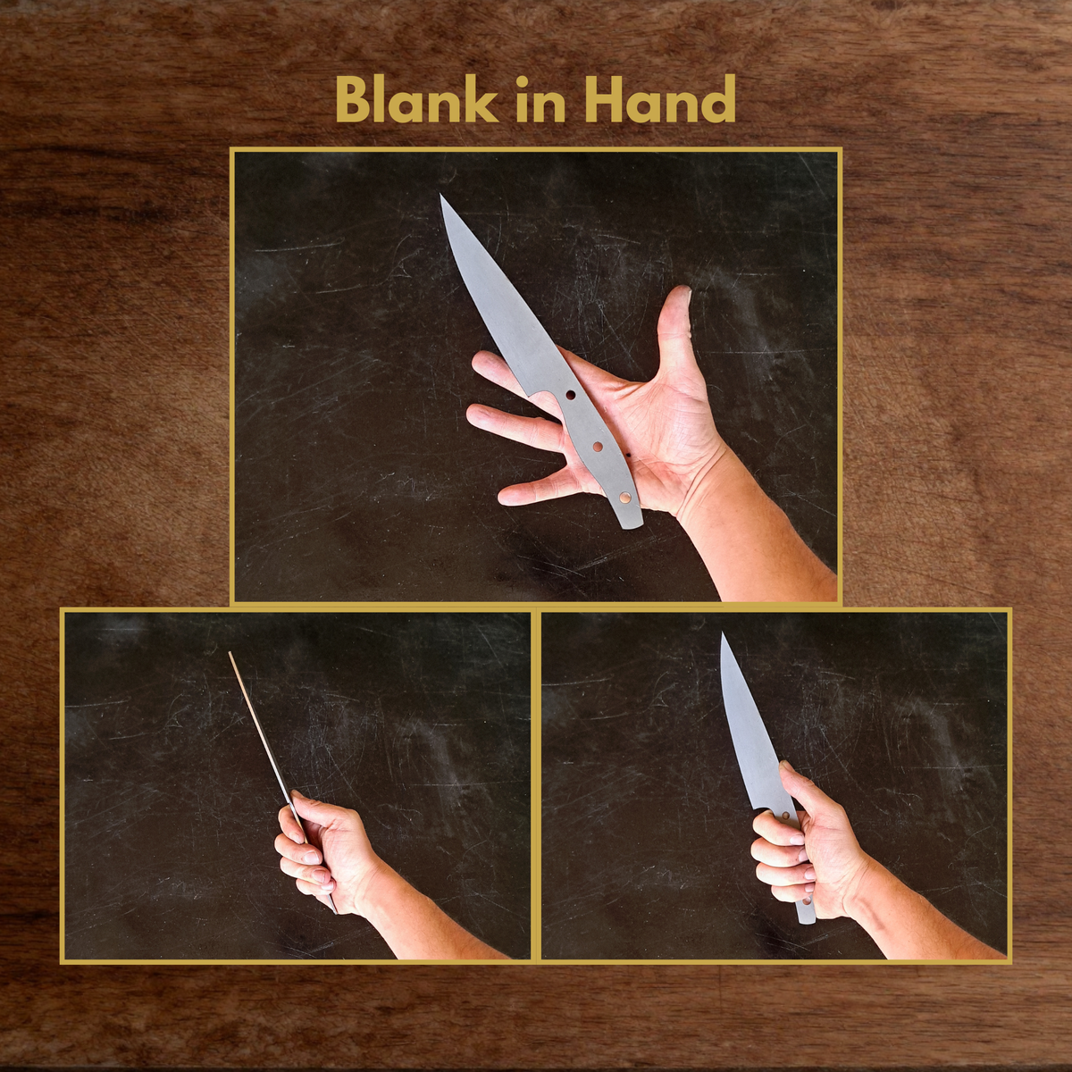 Utility Knife Maker Ready Blade Blank – 1084, 80CrV2 or AEB-L Steel