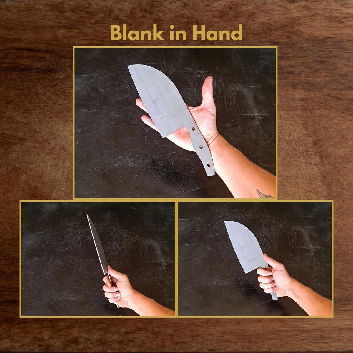 Serbian Cleaver Maker Ready Blade Blank – 1084, 80CrV2 or AEB-L Steel