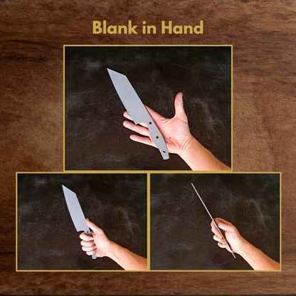 Bunka Maker Ready Blade Blank – 1084, 80CrV2 or AEB-L Steel
