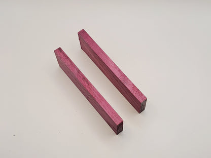 Purpleheart Knife Scales: Exotic Hardwood DIY Knife Handle Blanks