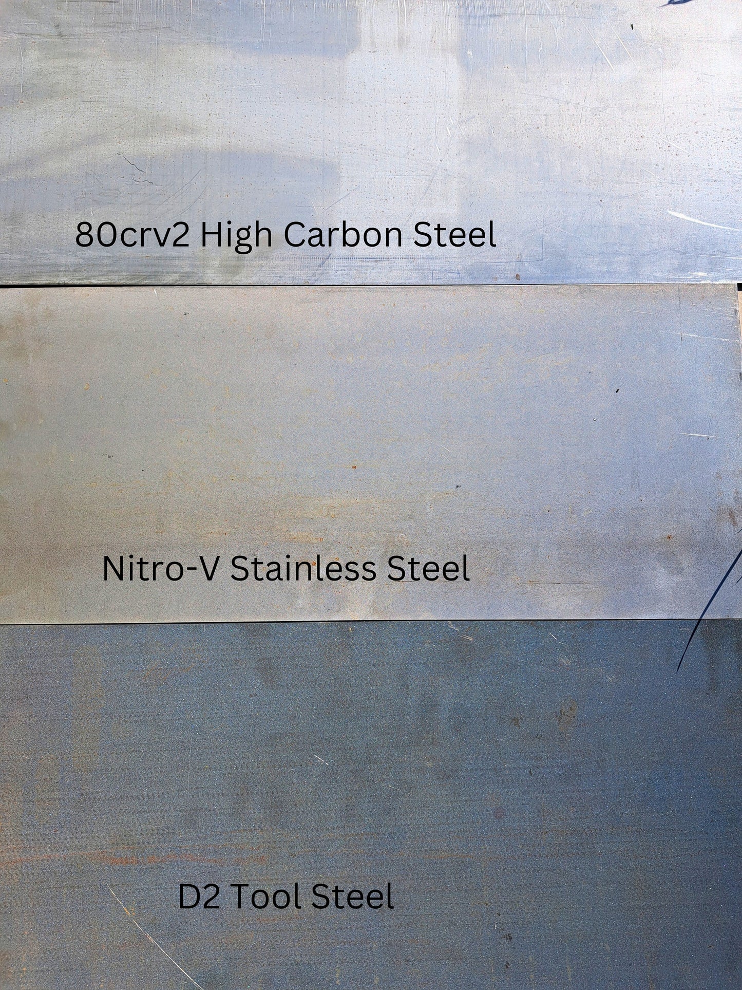 7 Inch Skinner Knife Blank (Unfinished): High Carbon or Stainless Steel, DIY Blade