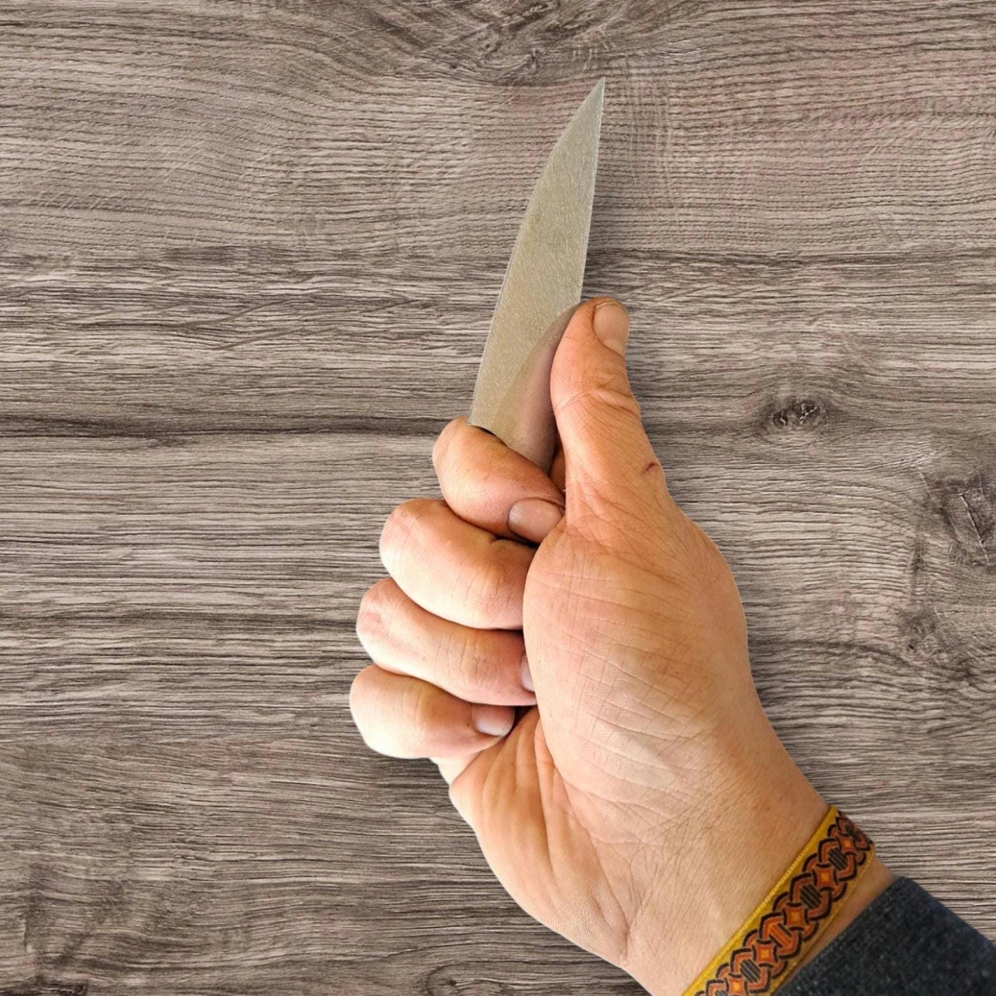 Small Paring Knife Blade Blank (Unfinished): Nitro-V Stainless, DIY Kitchen Knife Making