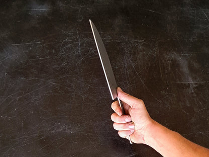 Serbian Cleaver Chef Knife Blank (Unfinished): Stainless or High Carbon Steel, DIY Kitchen Knife