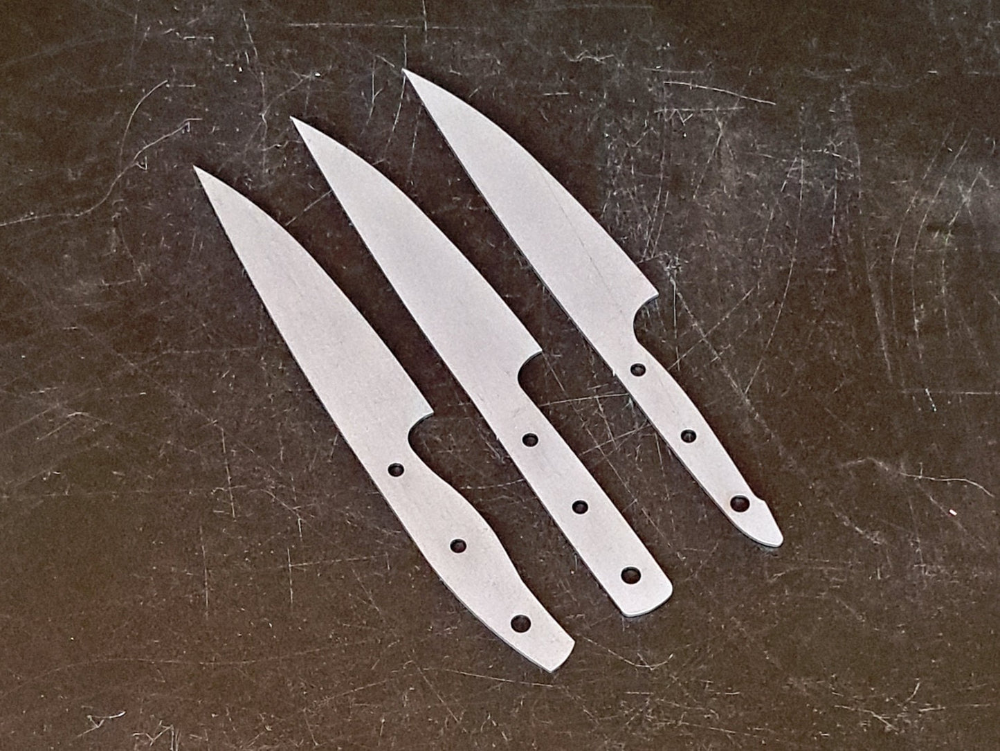 Utility Knife Blade Blank (Unfinished): Stainless or High Carbon Steel, DIY Kitchen Knife