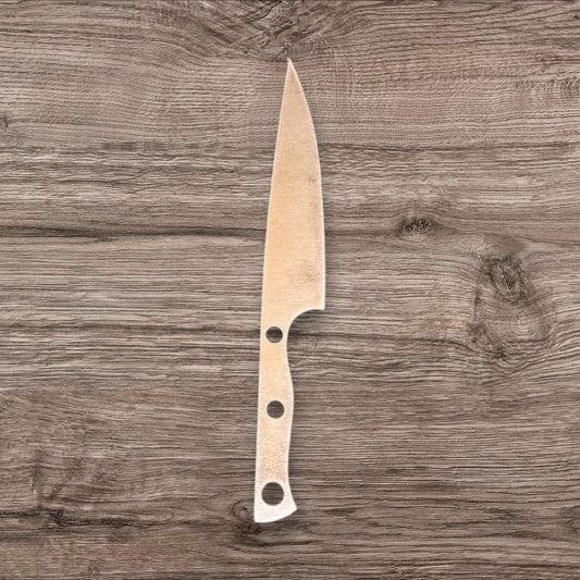 Small Paring Knife Blade Blank (Unfinished): Nitro-V Stainless, DIY Kitchen Knife Making
