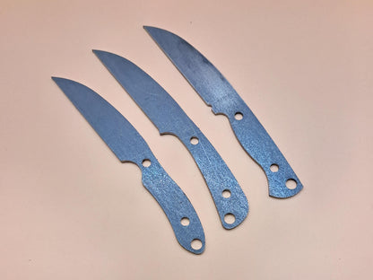 7 Inch Wharncliffe Knife Blank (Unfinished): DIY High Carbon or Stainless Steel Blade