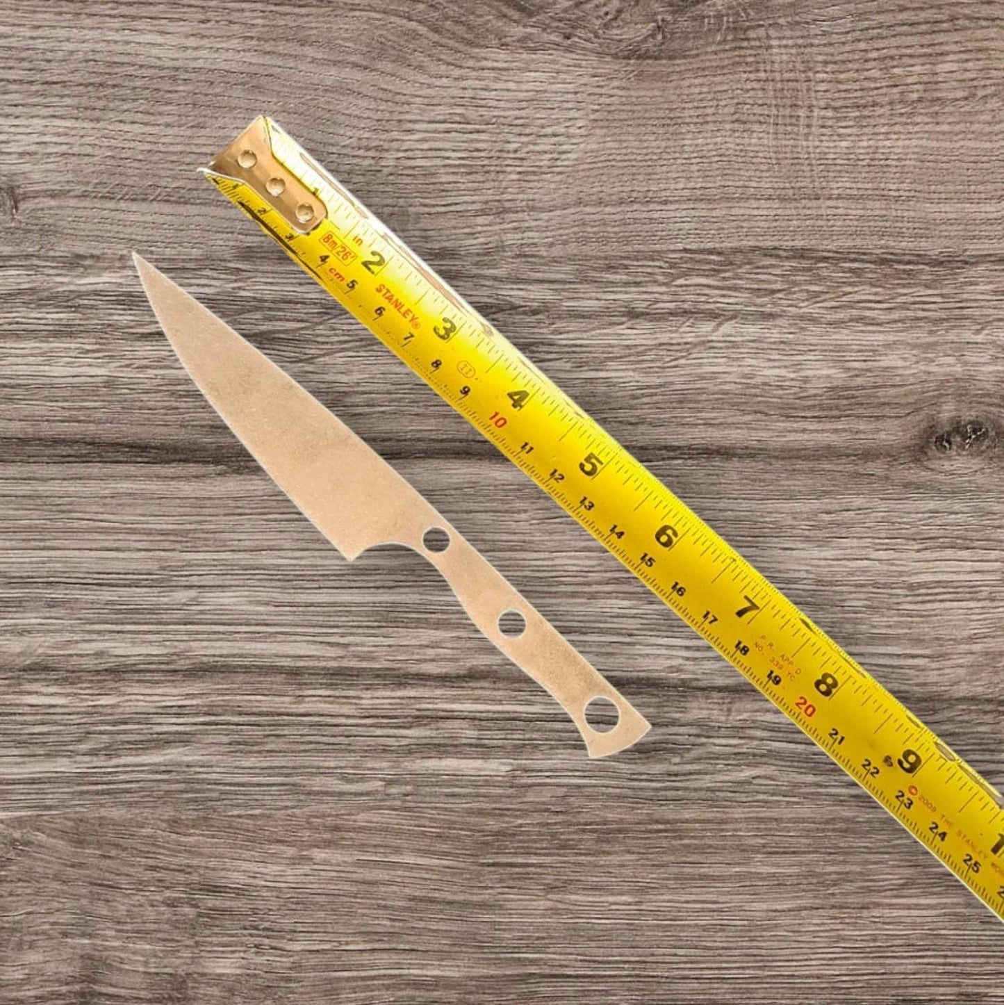Small Paring Knife Blade Blank (Unfinished): Nitro-V Stainless, DIY Kitchen Knife Making