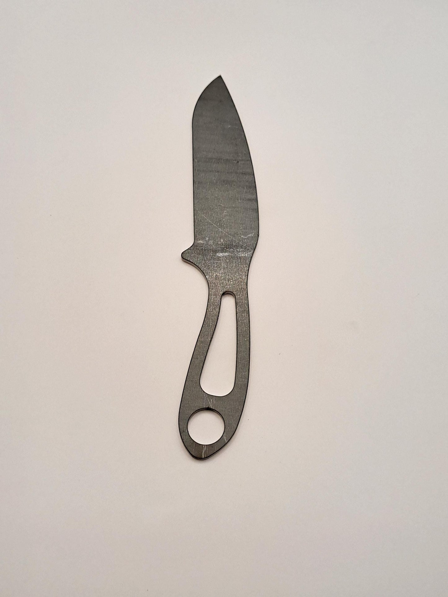 Survival EDC Knife Blank (Unfinished): High Carbon or Stainless Steel,  DIY Knife Making