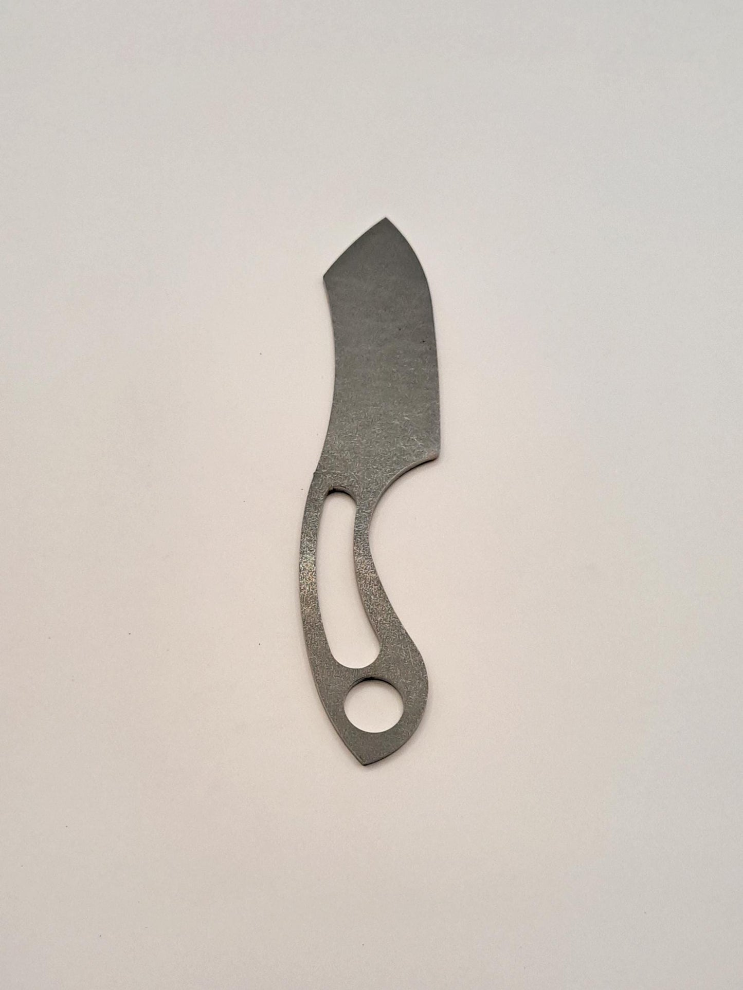 Mini Cleaver EDC Knife Blank (Unfinished): High Carbon or Stainless Steel, DIY Blade