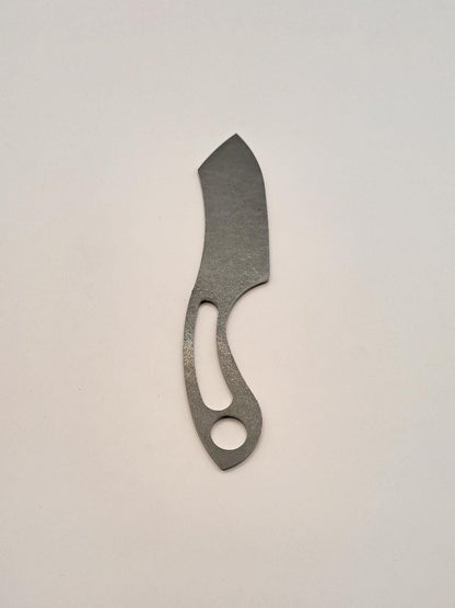 Mini Cleaver EDC Knife Blank (Unfinished): High Carbon or Stainless Steel, DIY Blade