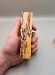 Spalted Maple Knife Handle Block – Stabilized Wood for Knife Making